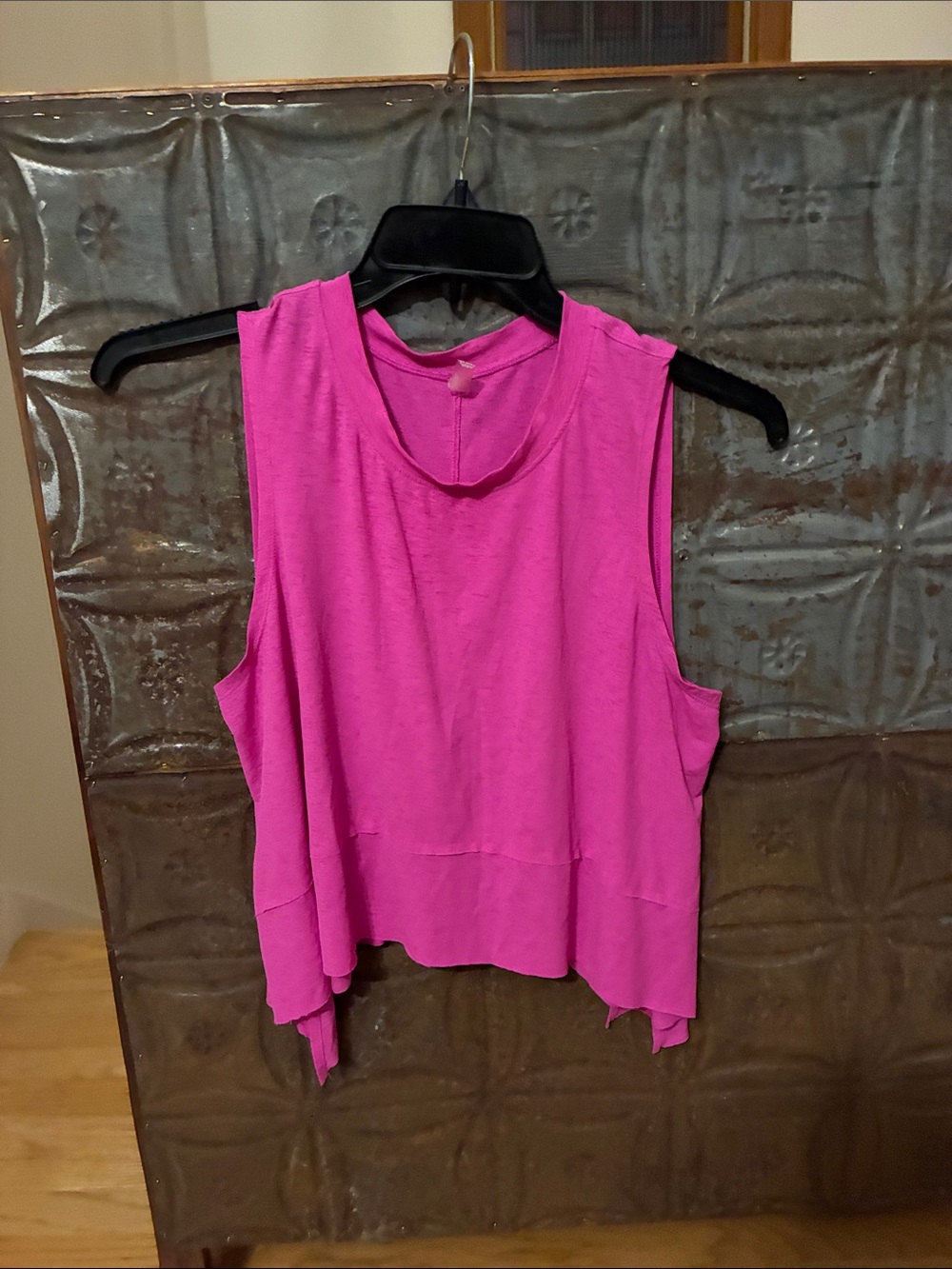 Free People Women's Sleeveless Pink workout  Tank Top